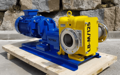 Rotary Lobe Pumps for the Transfer of Flocculant in Water Treatment System