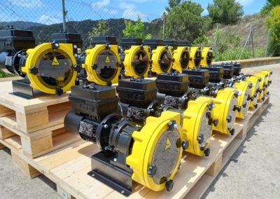 Aplicaciones bombas peristálticas serie AMP