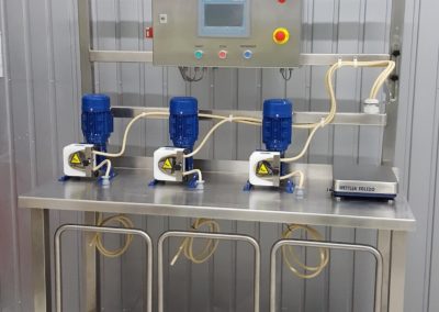 Aplicaciones bombas peristálticas serie AMP y DSM